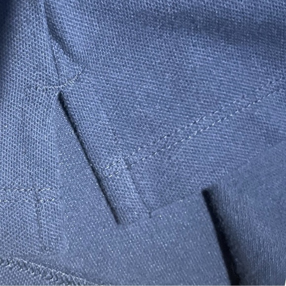 Nwt Aeropostale Juniors Pique Uniform Polo Solid Navy Blue Large Back to School - Picture 7 of 16